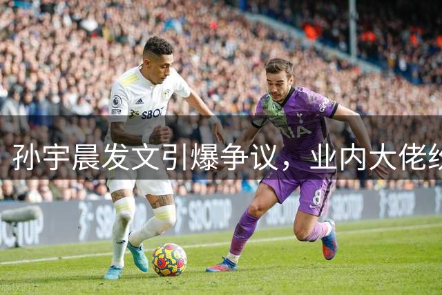孙宇晨发文引爆争议，业内大佬纷纷表态